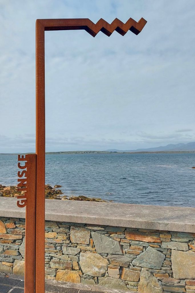 Glynsk Pier Connemara, wild atlantic way discovery point