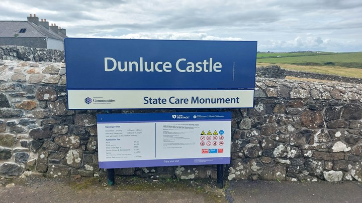 Dunluce sign
