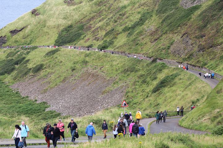 Giant's causeway walk, Causeway Coastal Route
