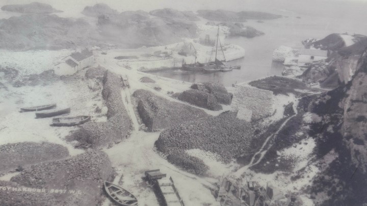 Ballintoy Harbour Old Photo